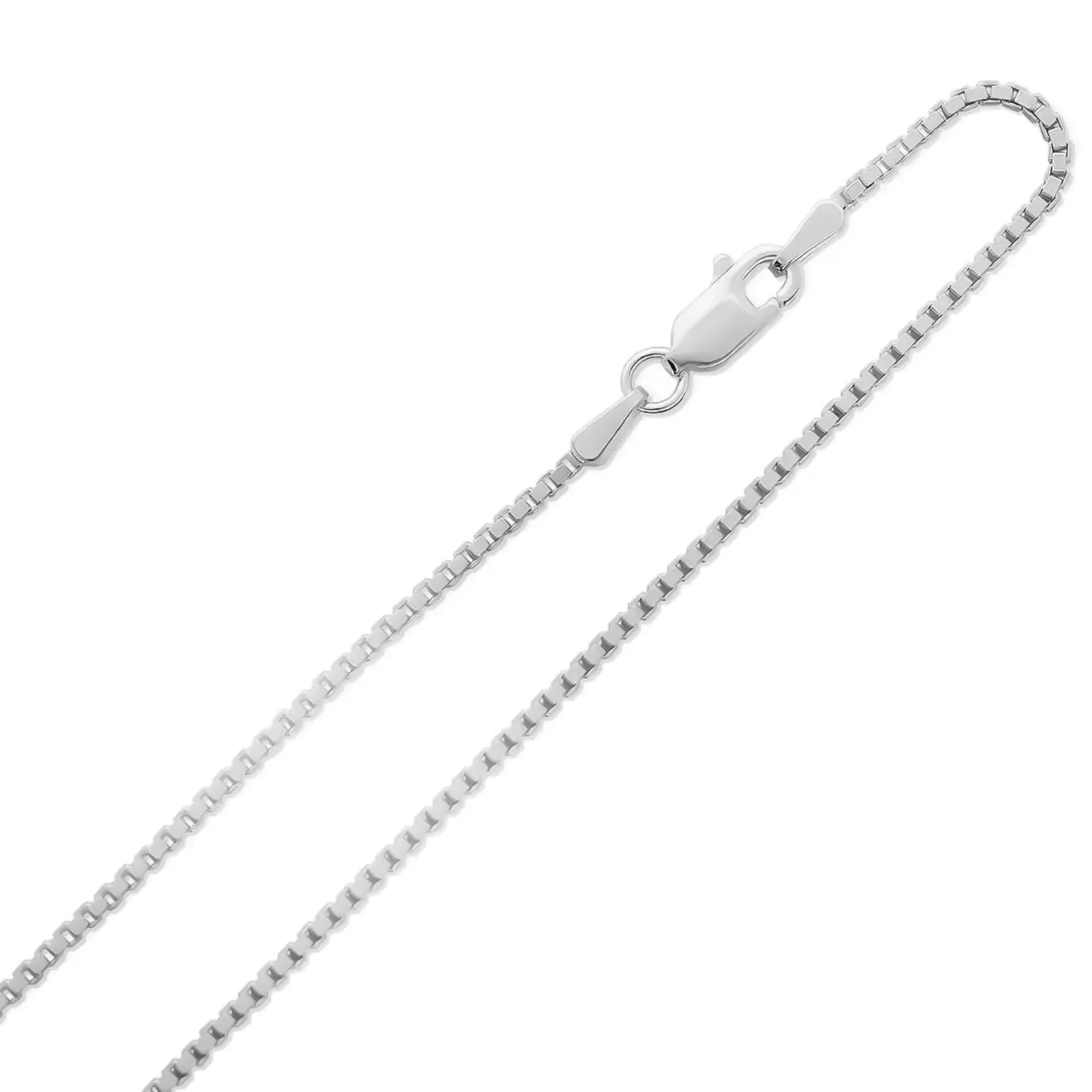 1.4MM STERLING SILVER BOX CHAINS