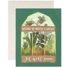 1Canoe2: Get Well Soon Greenhouse Card