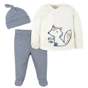 3-Piece Baby Boys Fox Take-Me-Home Set