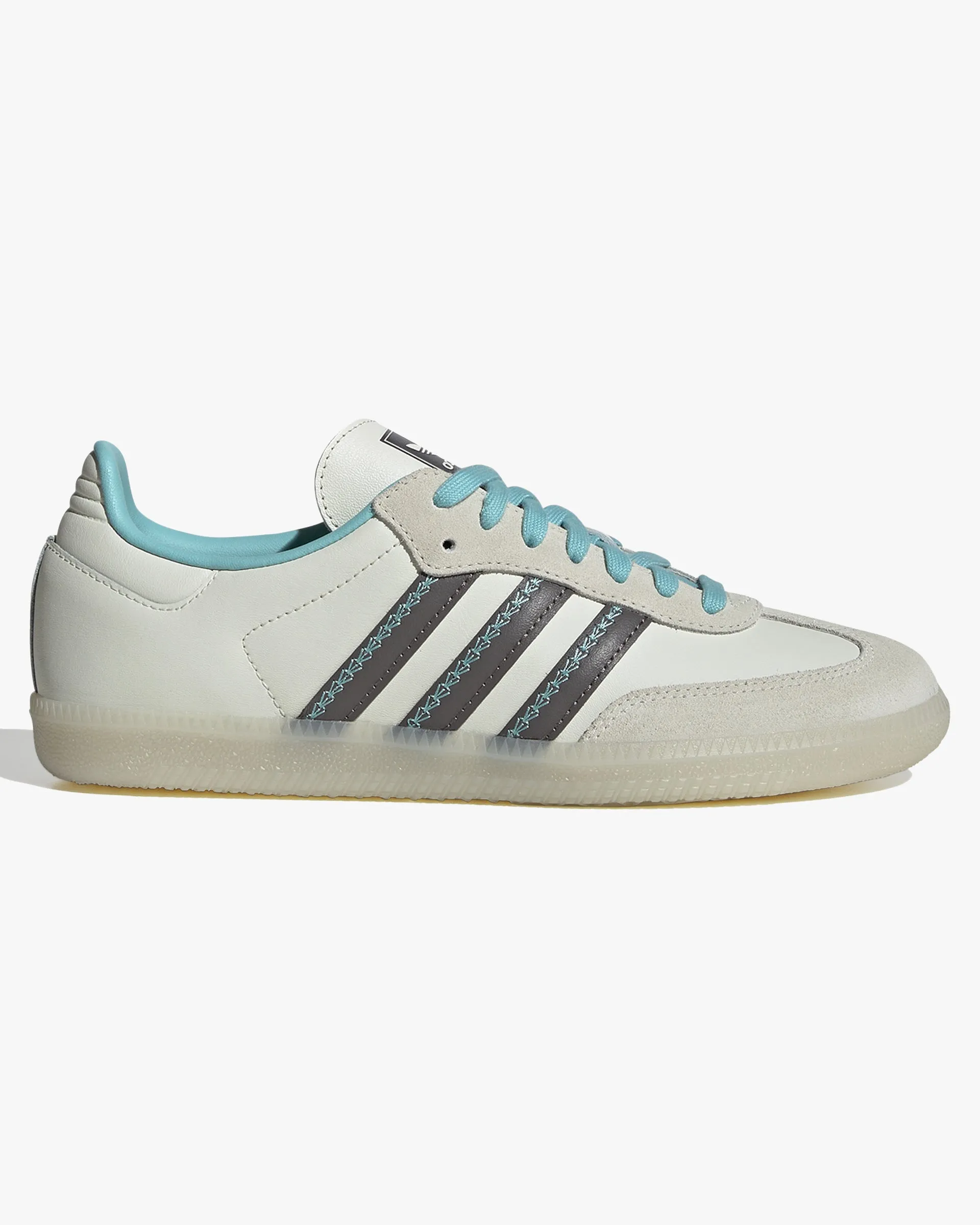 Adidas Womens Samba OG - Ivory / Charcoal / Easy Mint