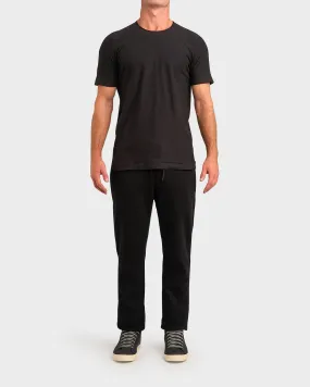 Black Cotton T-Shirt