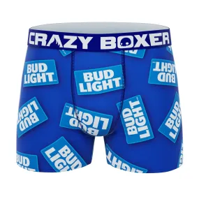 CRAZYBOXER Bud Light Logo Men's Boxer Briefs