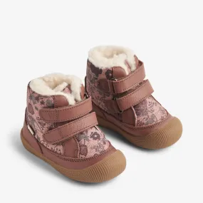 Daxi Wool Tex Print | Baby - dusty rouge