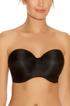 Fantasie Smoothing Moulded Strapless Bra, Black (FL4530)