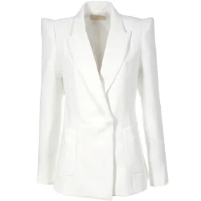 FUTURISTIC BLAZER "SAMANTHA" IN WHITE