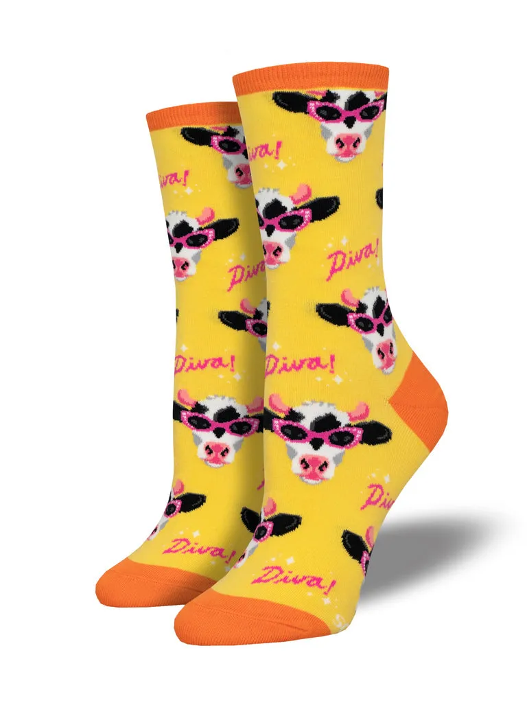 Ladies Milk Diva Socks