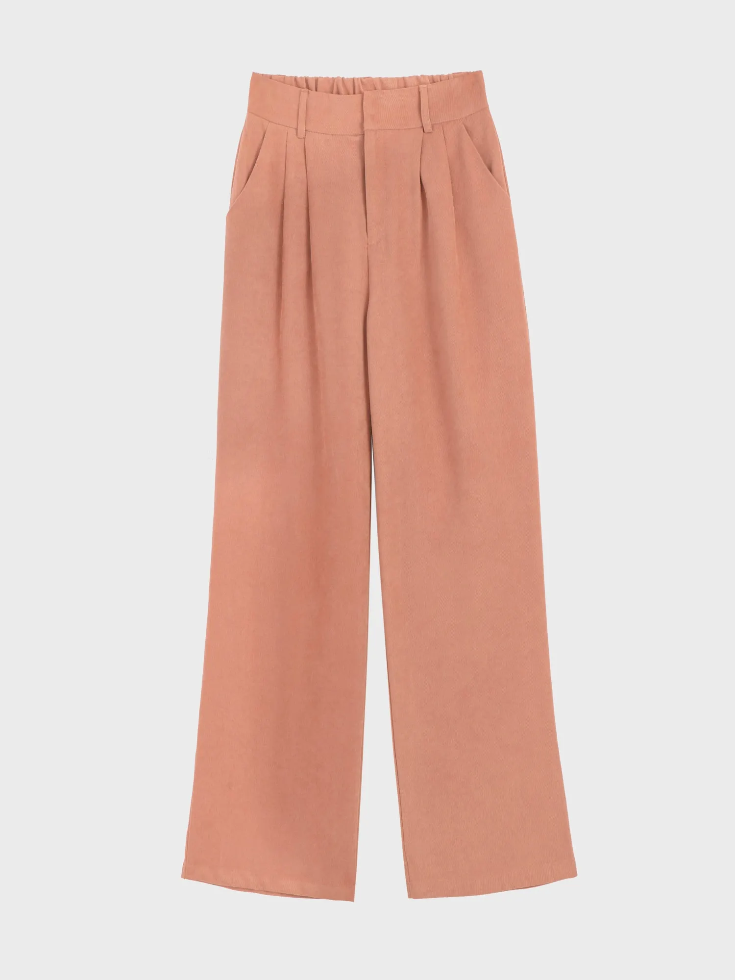 Midsize Effortless Tailored Wide-Leg Pants