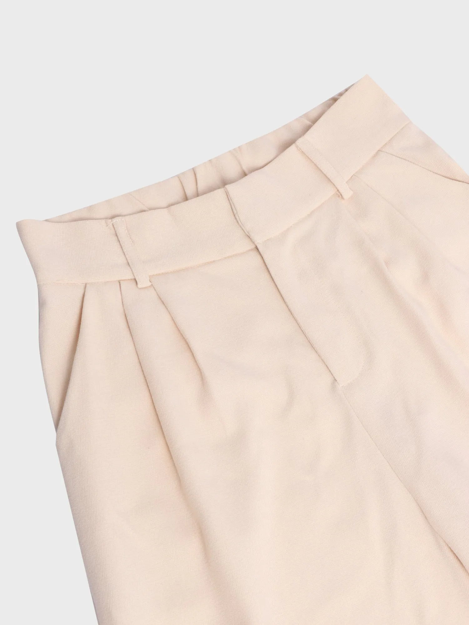 Midsize Effortless Tailored Wide-Leg Pants