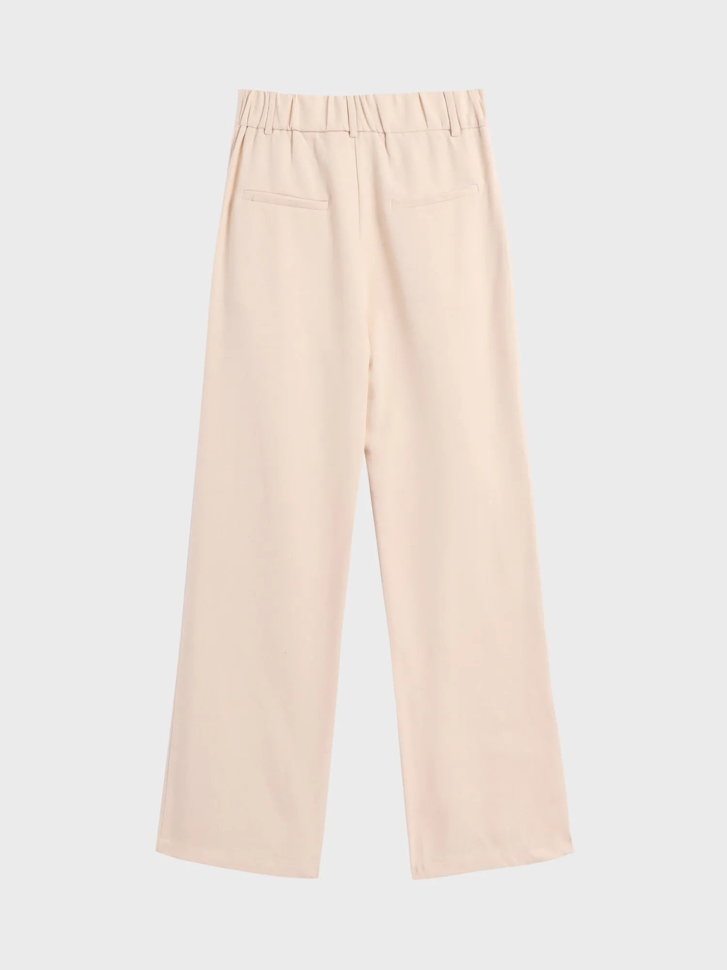 Midsize Effortless Tailored Wide-Leg Pants