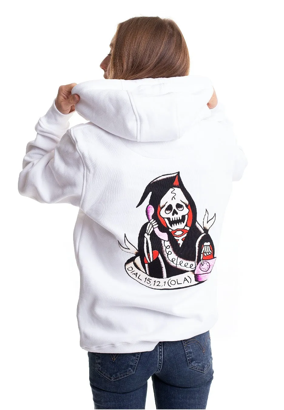 One Love Apparel - Dial White - Hoodie