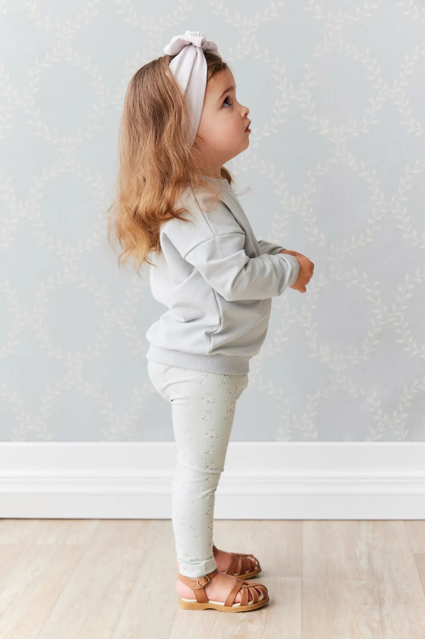 Organic Cotton Everyday Legging - Lulu Blue