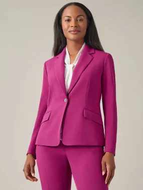 Petite Ava Jacket, Iconic Stretch Crepe