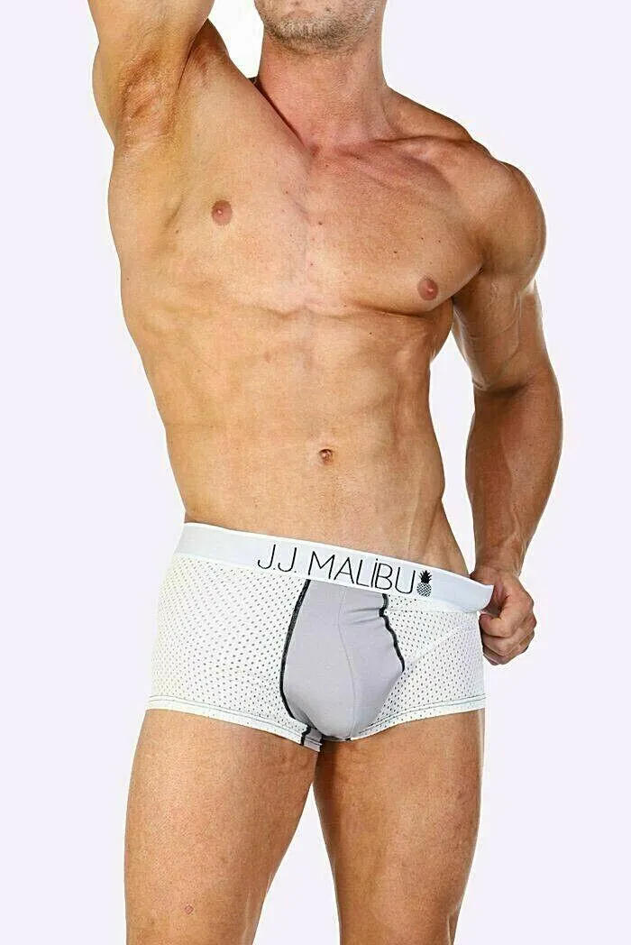 Small JJ Malibu Boxer Mystery Gym Sport Boxer Football Silver 1