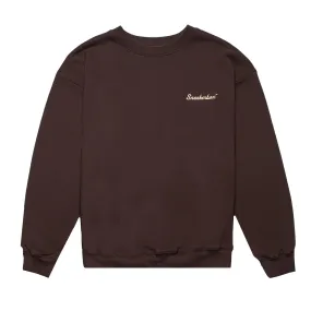 SNEAKERBOX Cafe Crewneck Mocha