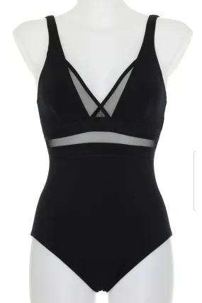 Sunflair Opera Spacer Swimsuit, Black (62620)