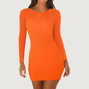 Women Knitted Party Bodycon