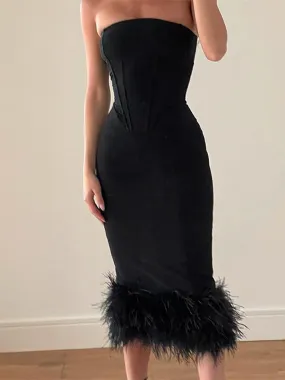 Women Tube Elegant Party Dress